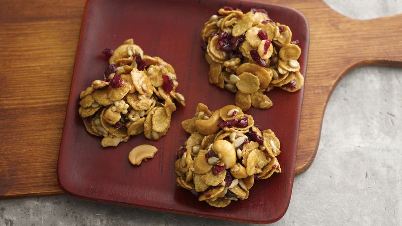No-Bake Cranberry Nut Cookies