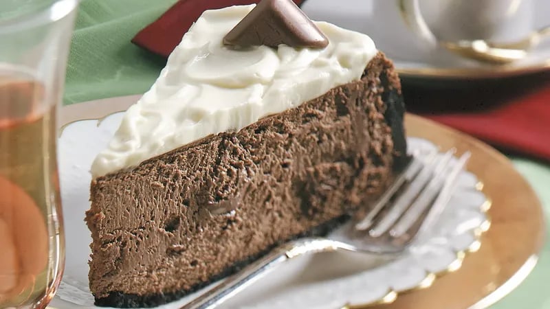 Mocha Truffle Cheesecake