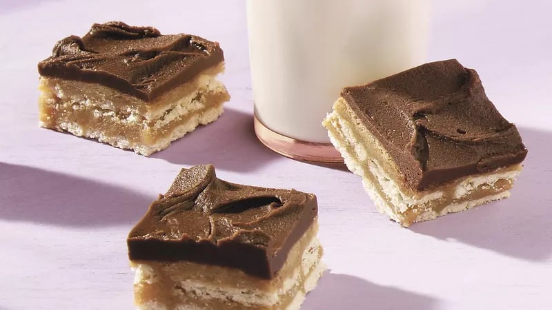 Chocolate-Caramel-Cracker Bars