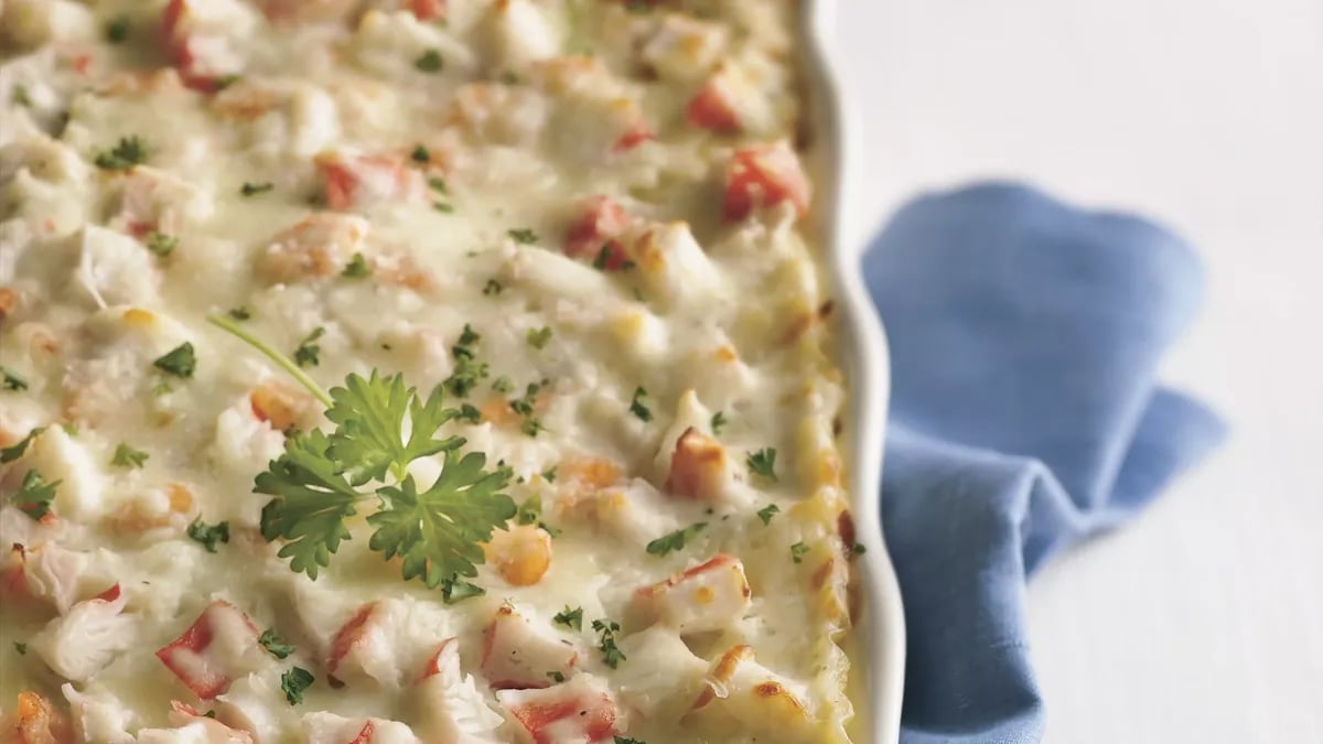 Creamy Seafood Lasagna