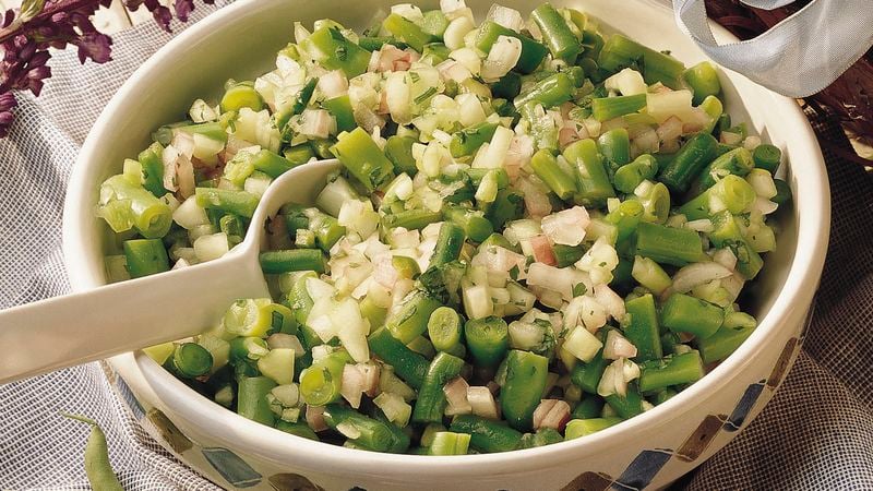 Spicy Bean and Cucumber Salad
