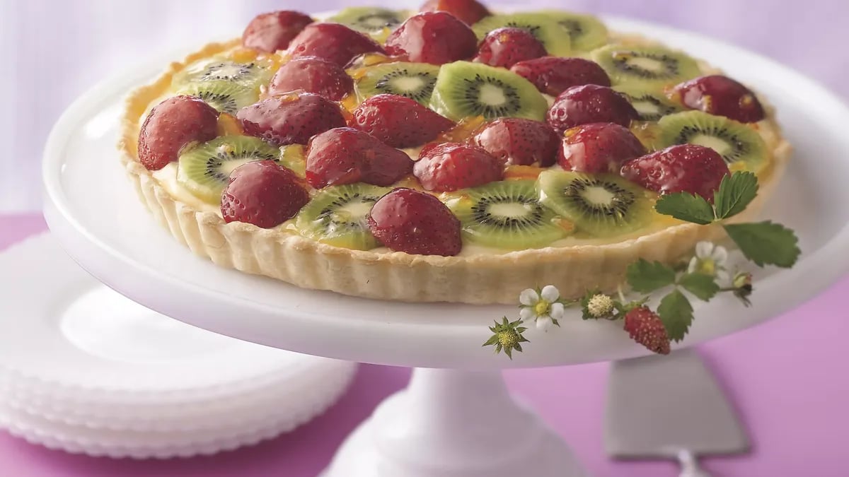 Strawberry-Kiwi Tart