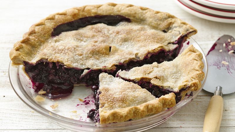 Easiest Ever Blueberry Pie 