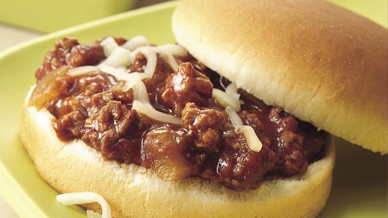 Slow-Cooker Sloppy Joes (Crowd Size)