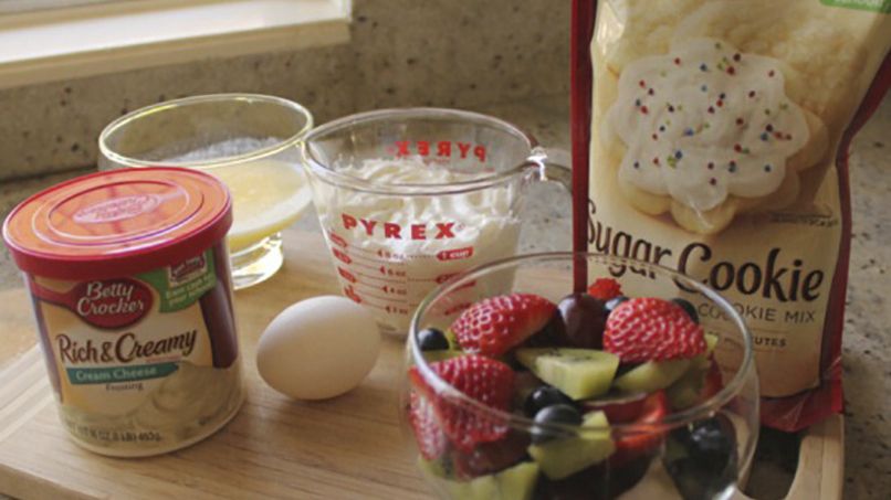 Como Hacer Pizza de Frutas