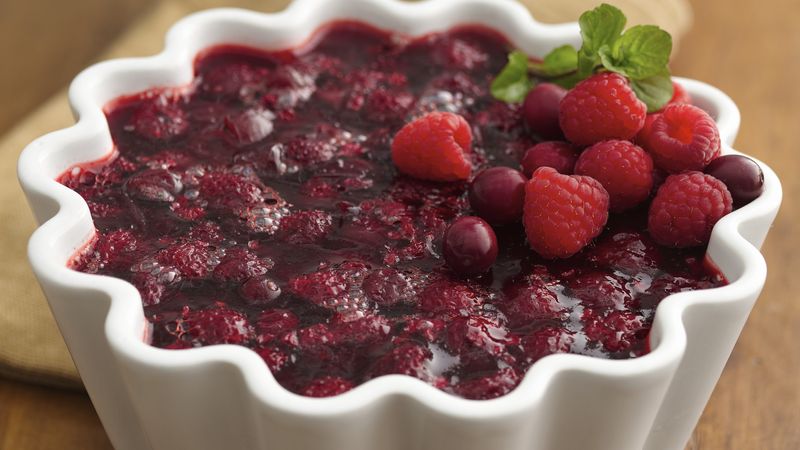 Festive Cranberry-Raspberry Salad