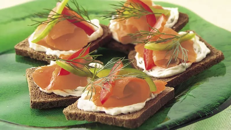 Salmon Crostini