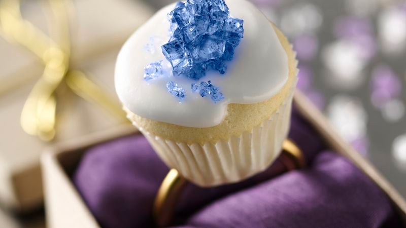 Engagement Ring Mini Cupcakes