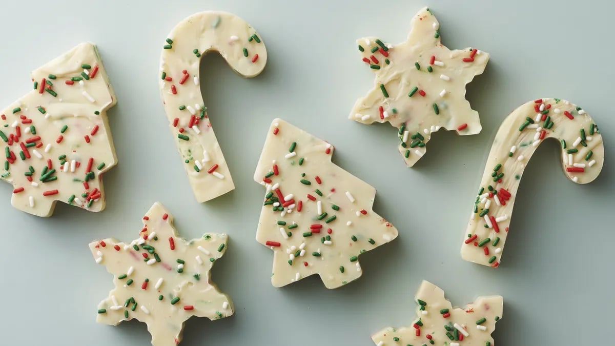 Holiday Sprinkle Fudge