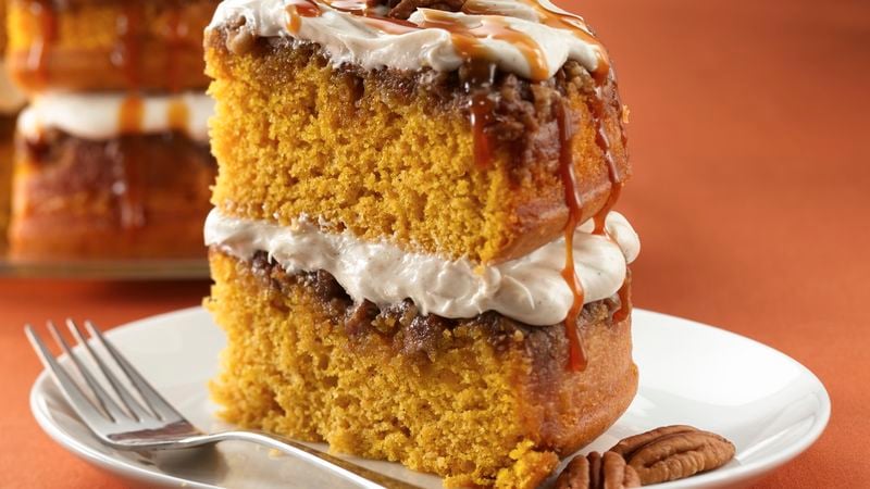 Praline-Pumpkin Cake