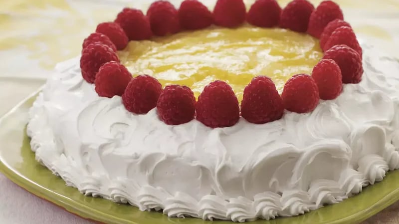 Lemon-Topped Celebration Cake