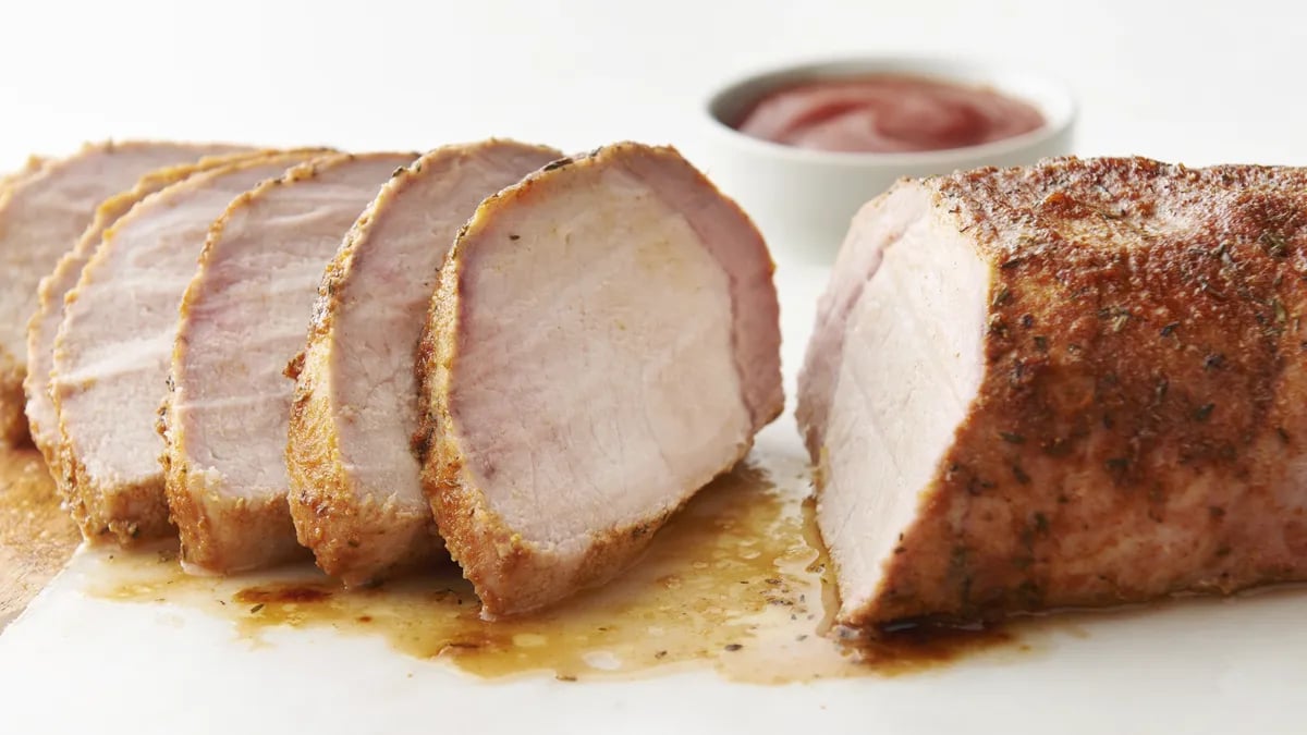 Pork loin dry rub best sale