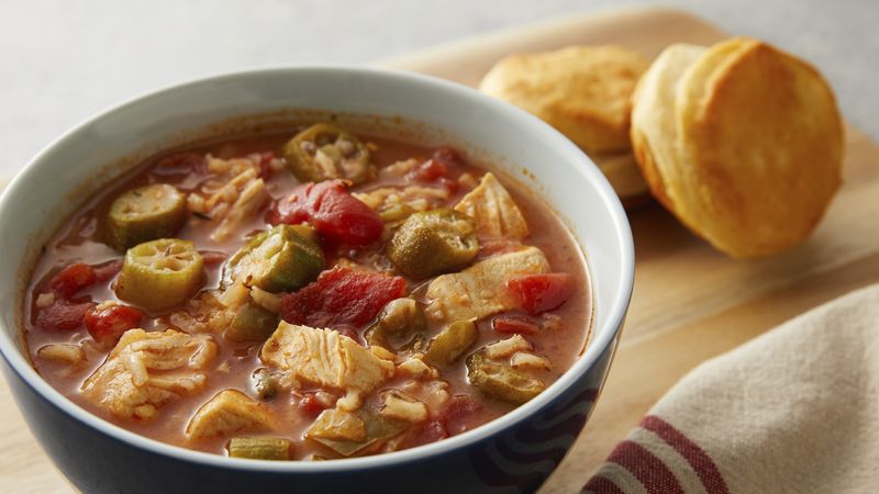 Creole Chicken Gumbo Soup