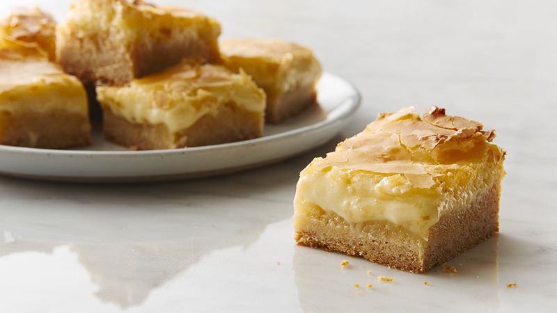 Ooey Gooey Butter Cake Bars