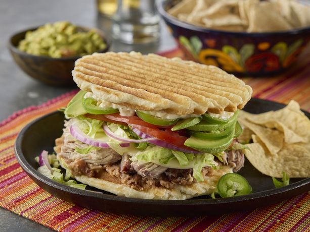 Torta Al Pastor Biscuit Panini