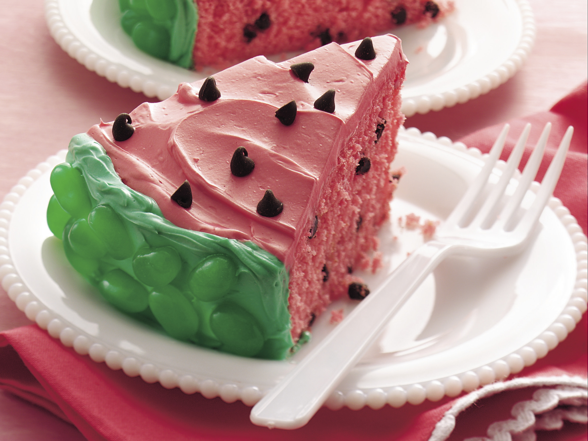 Watermelon Fruit Cake | The Bewitchin' Kitchen