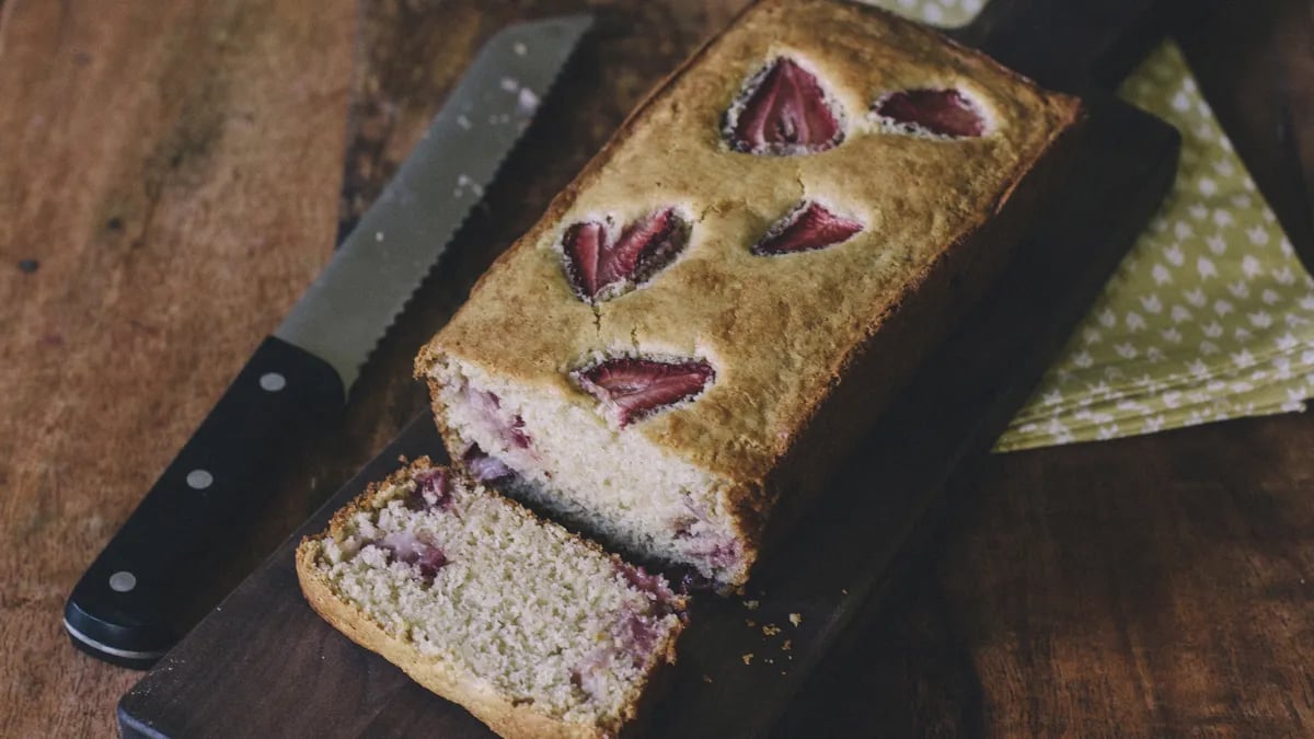 Strawberry Coconut Bread