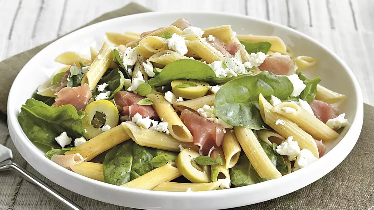 Prosciutto and Olive Pasta Salad