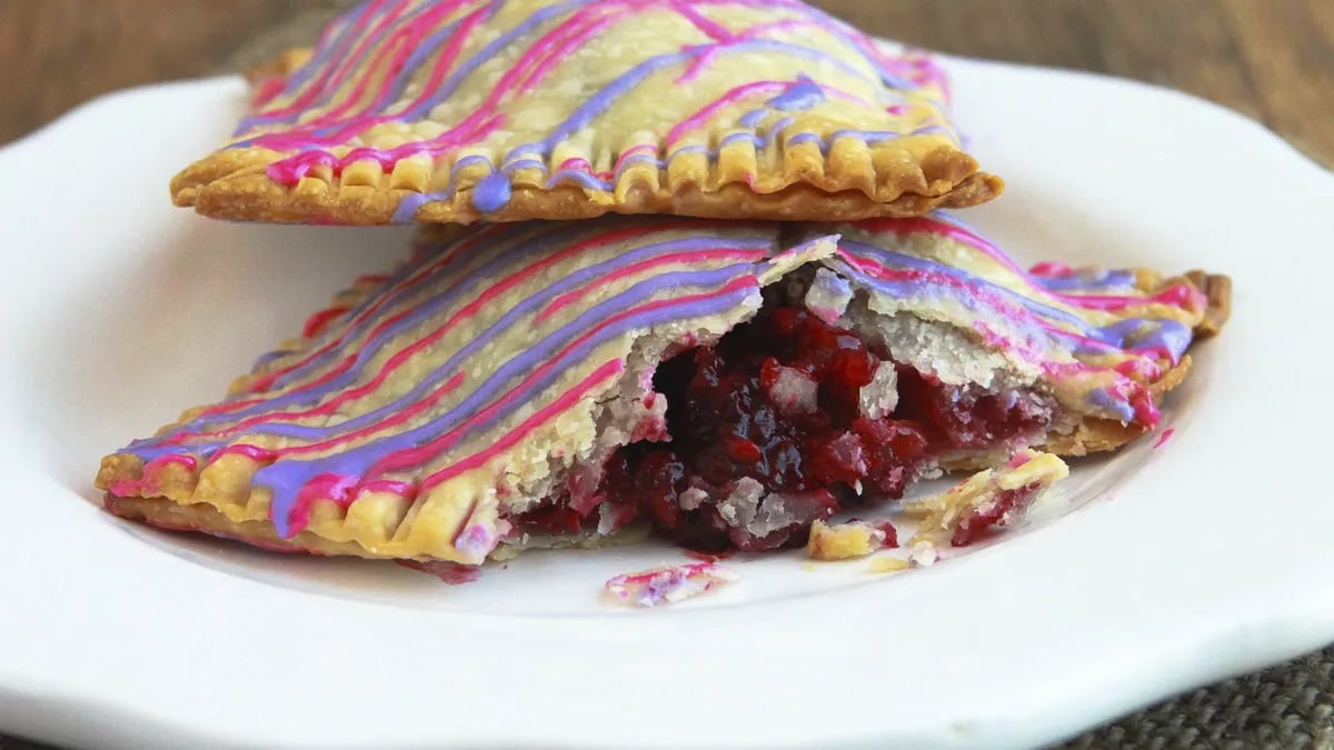 Berry Rhubarb Hand Tarts