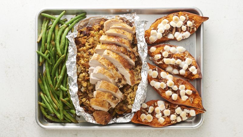 Sheet-Pan Turkey Dinner