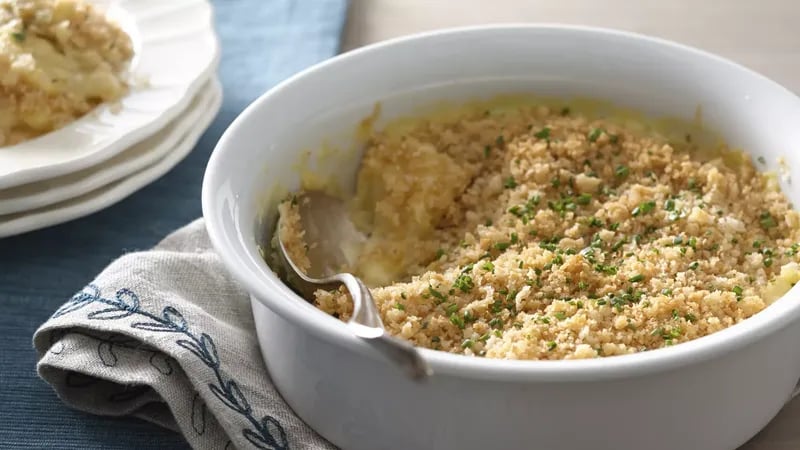 Herbed Cheese Au Gratin Potatoes