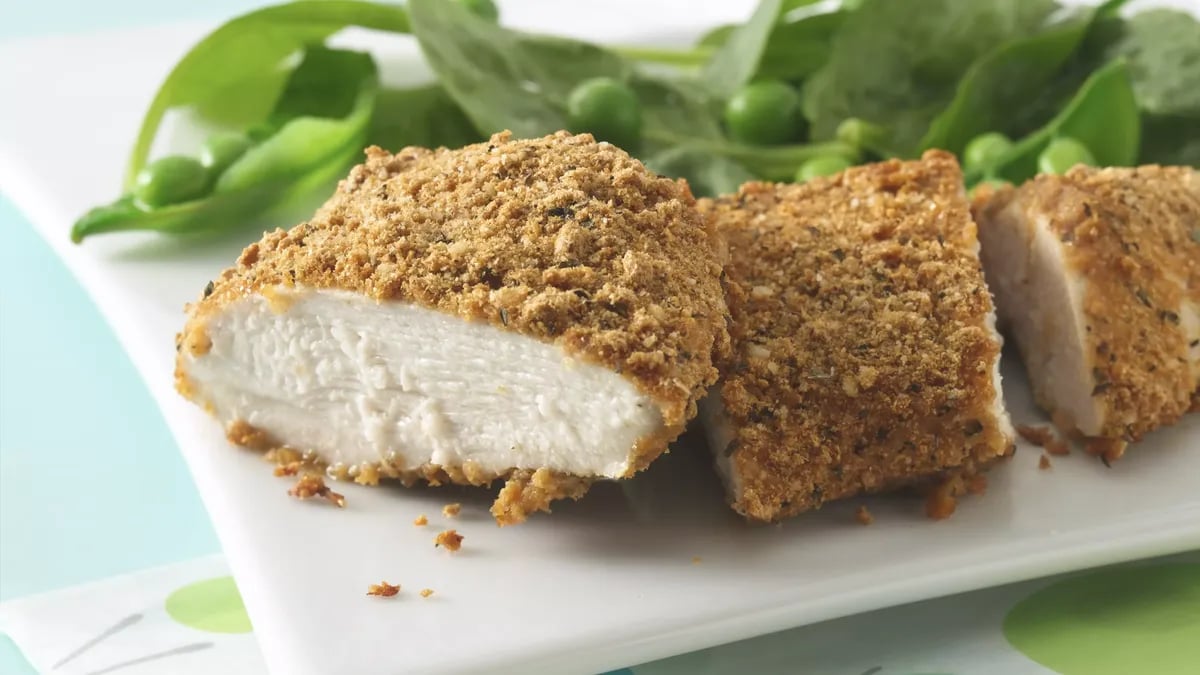 Dijon-Parmesan Chicken Breasts