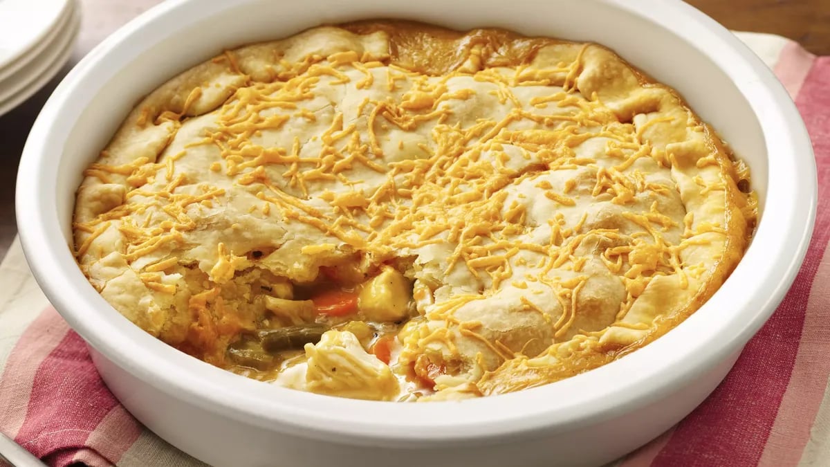 Cheesy Chicken Pot Pie