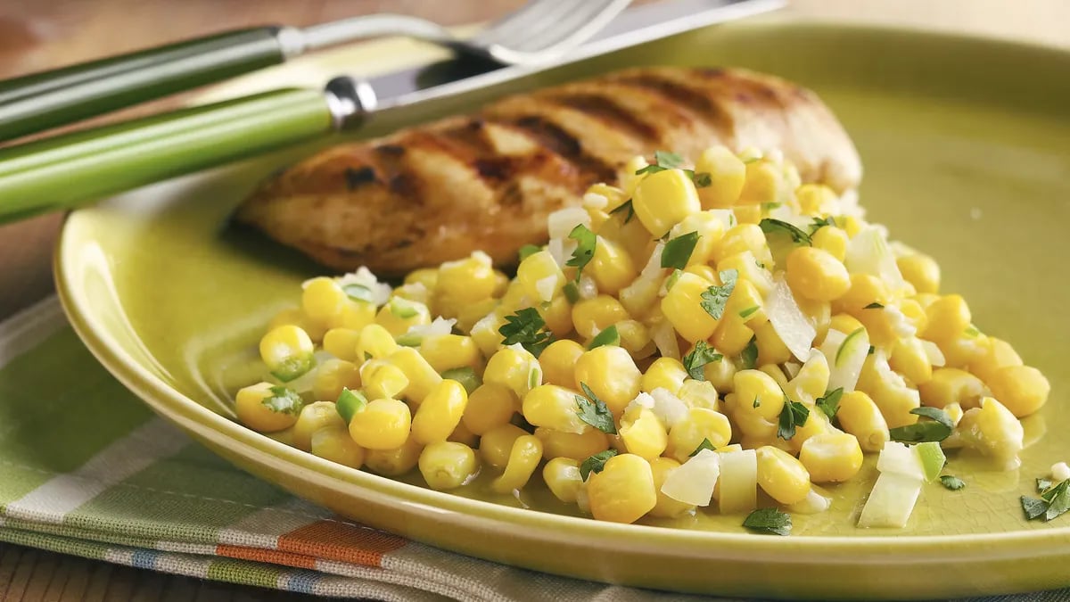 Cilantro Corn