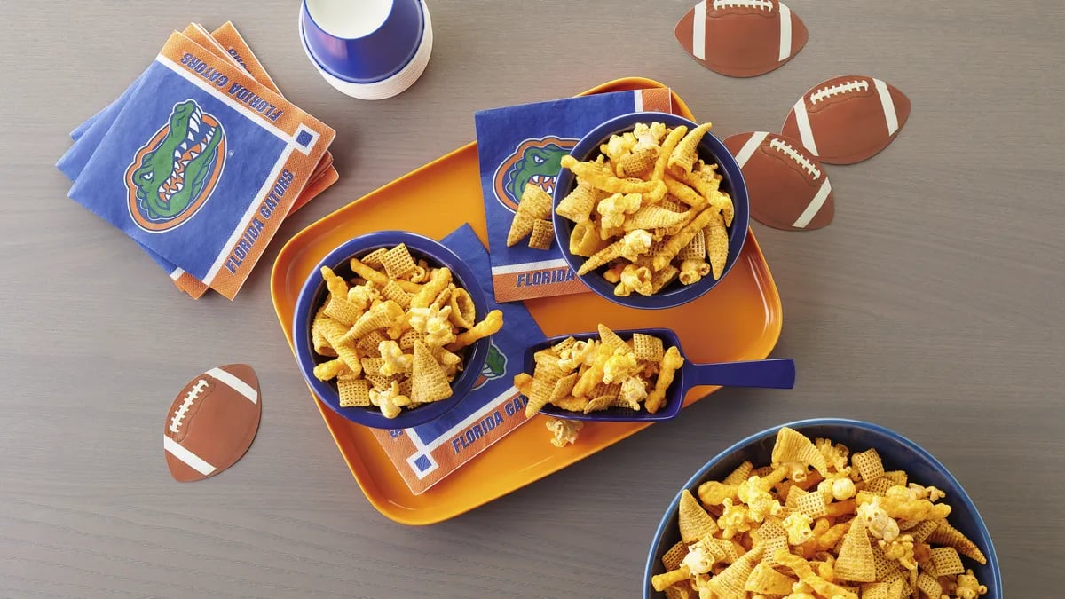 University of Florida Gator Teeth Taco Chex™ Party Mix