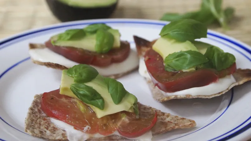 Caprese Nachos