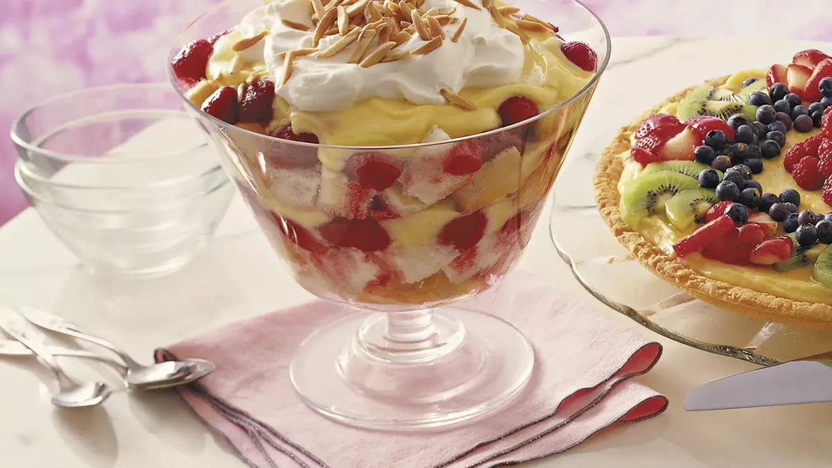 Strawberry Trifle 