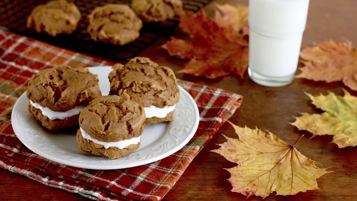 3 Ingredient Sweet Potato Whoopie Pies