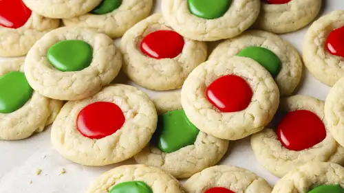 3-Ingredient Holiday Thumbprints