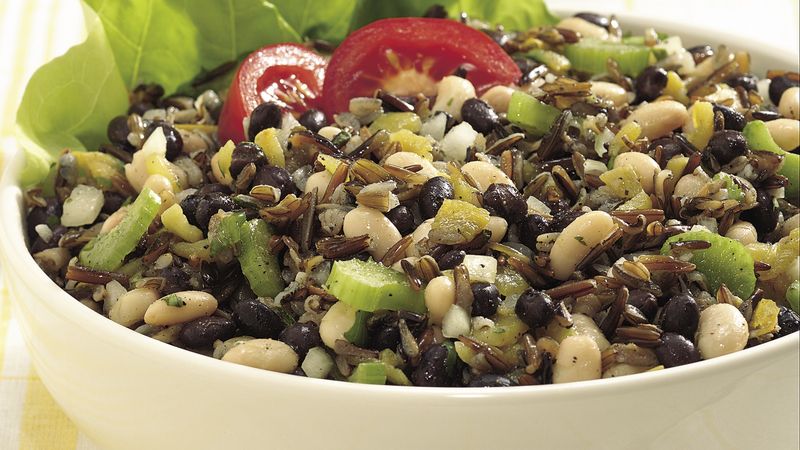 Wild Rice and Bean Salad