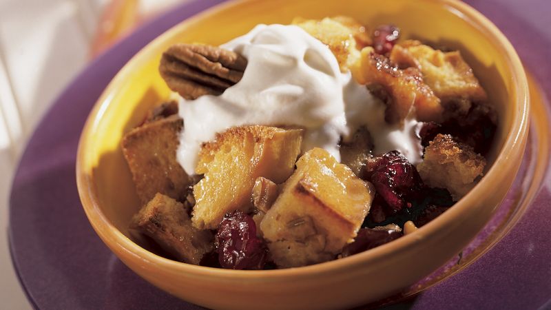 Fruit and Maple Bread Pudding