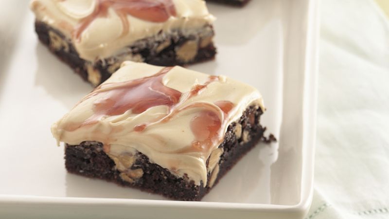 Peanut Butter and Jelly Brownies