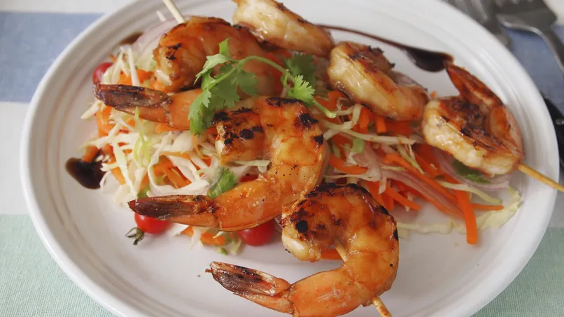 Asian-Style Grilled Shrimp