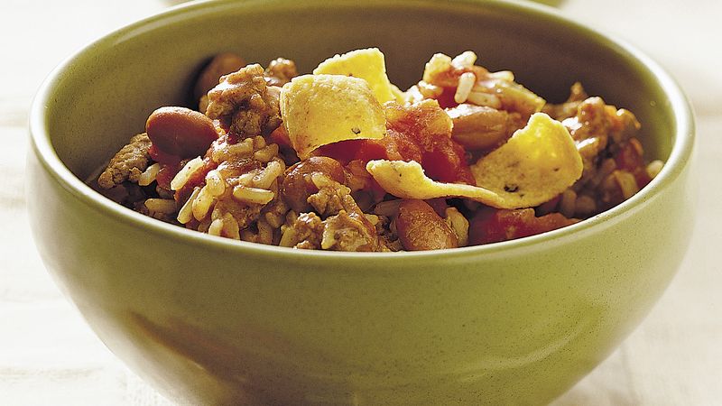 Slow-Cooker Turkey and Brown Rice Chili