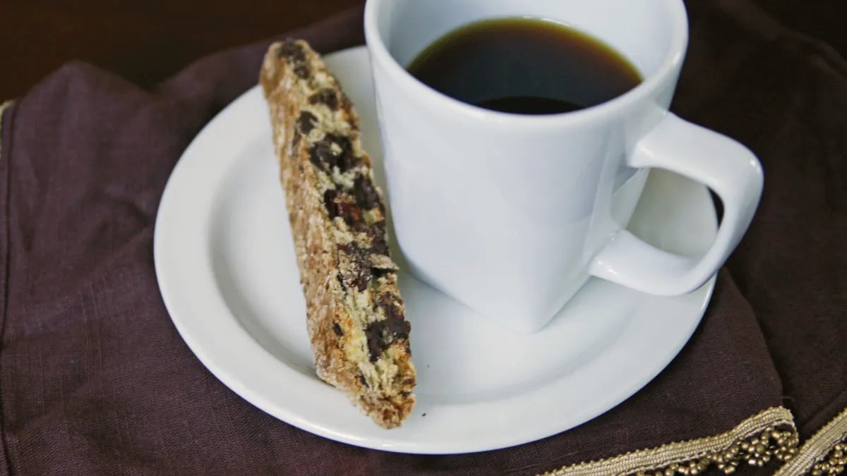 Dark-Chocolate Cranberry Biscotti