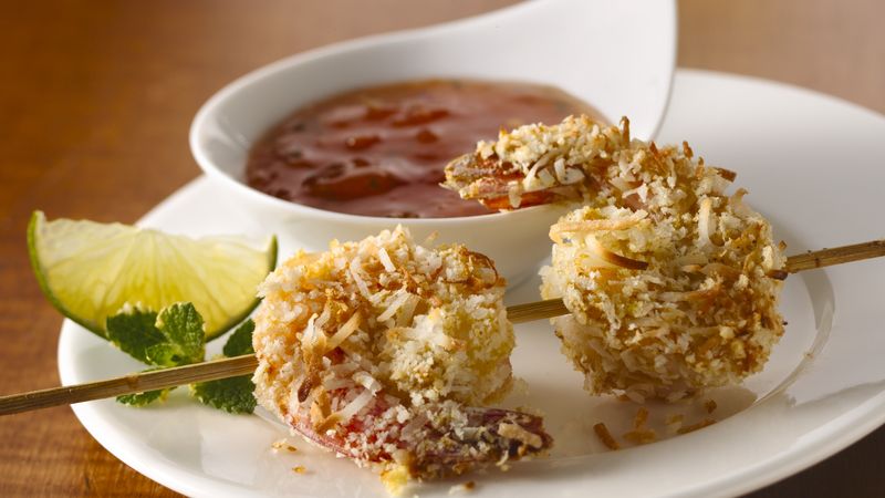 Coconut Shrimp with Dipping Sauce Recipe 