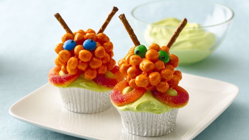 Awesome Alien Cupcakes
