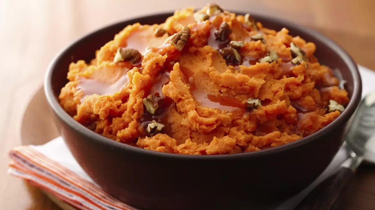 Whipped Maple Sweet Potatoes