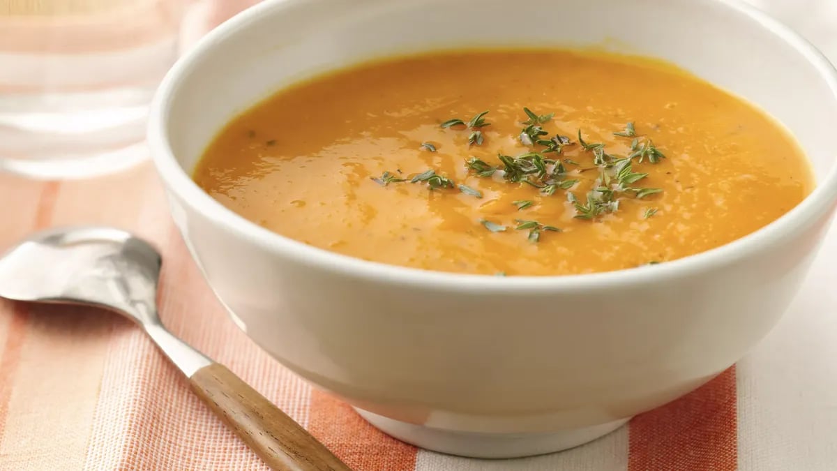 Sweet Potato-Pear Soup