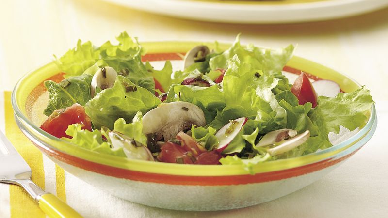 Garden Salad with Herbed Vinaigrette