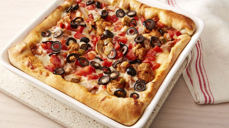 DEEP DISH PIZZA PAN SET - INDIVIDUAL SERVING SIZE