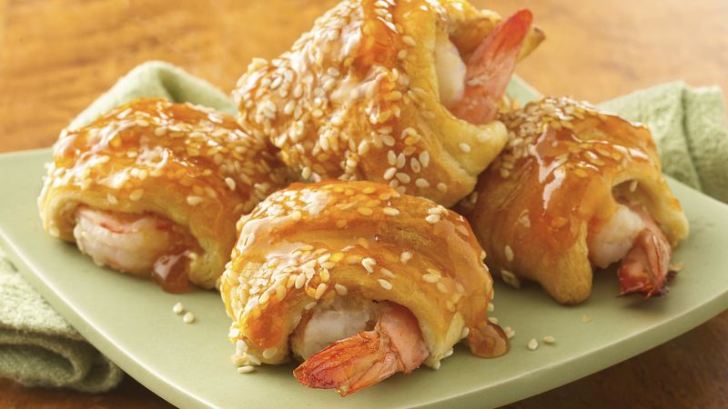 Sweet and Sour Shrimp Puffs