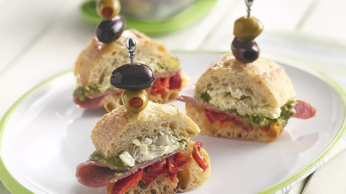 Muffuletta Slices