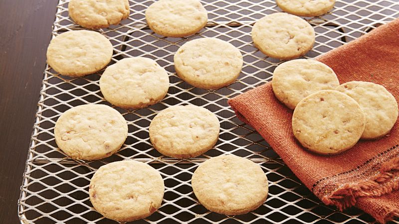 Easy Pecan Shortbread Cookies