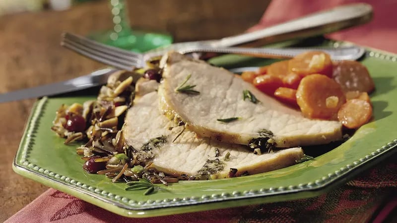 Italian Roast Pork with Rosemary