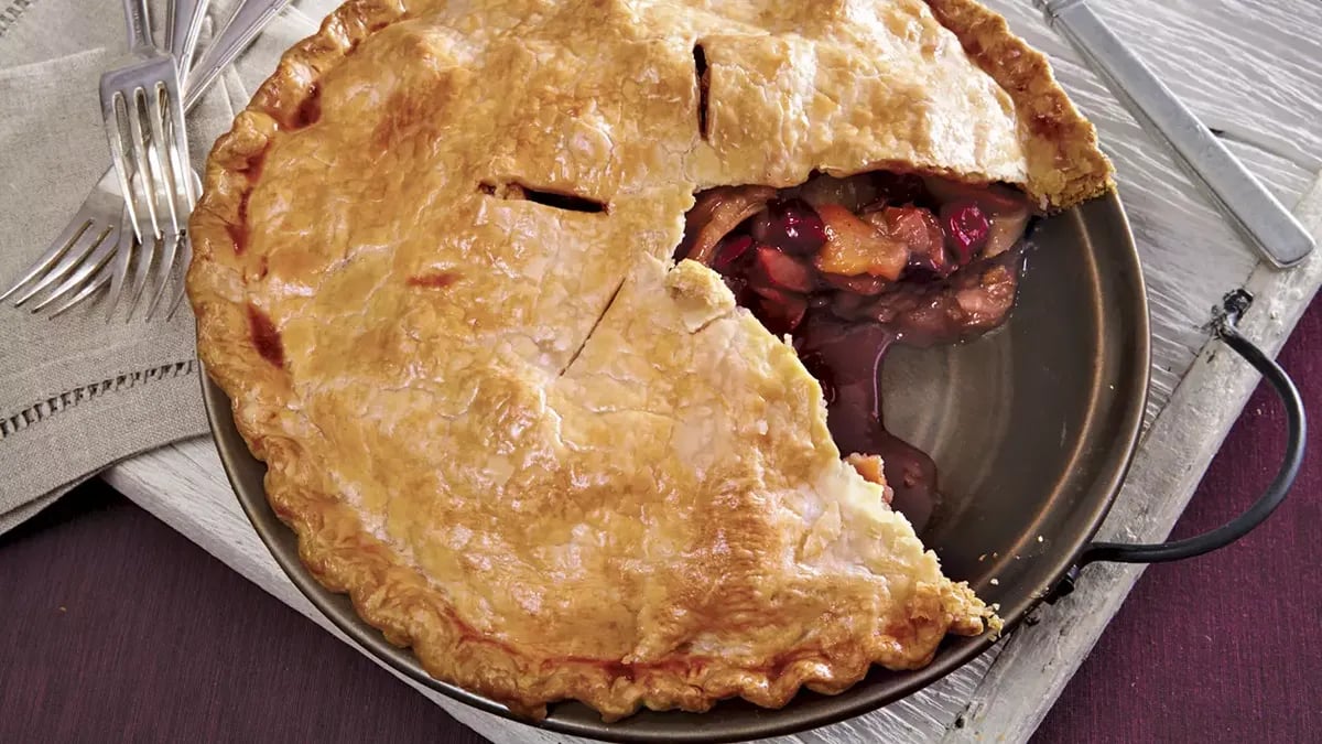 Cranberry Apple Pie